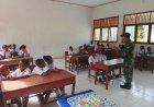 Marinir Jadi Guru di Pedalaman, Satgas Yonif 10/SBY Bangkitkan Semangat Belajar Anak-Anak Papua di SD YPPK Fuog